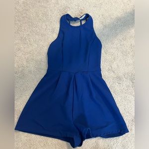 Blue romper. Perfect for concerts!